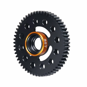 RC Carbon Steel Spur Gear 48P 45T 48T 55T Gears for 1/16 Tra-xxas Rally 4WD Summit VXL E-Revo VXL Slash Upgrade Part Gear (55T)