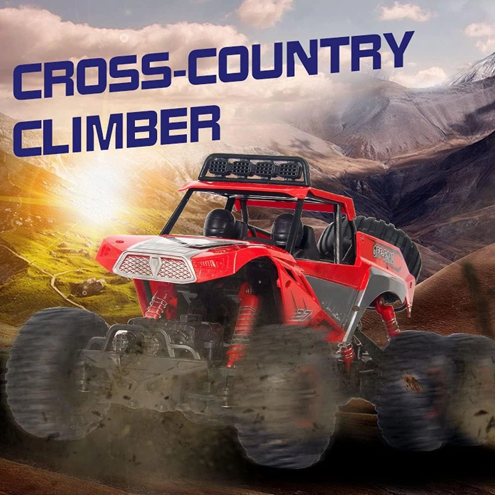 RC Remote Control Car 2.4G Six-Wheel Four-Wheel Drive Off-Road Vehicle 1:12 Climbing Children's Toy Racing Car with A Large Distortion Angle Boy Electric Car Children's Gift