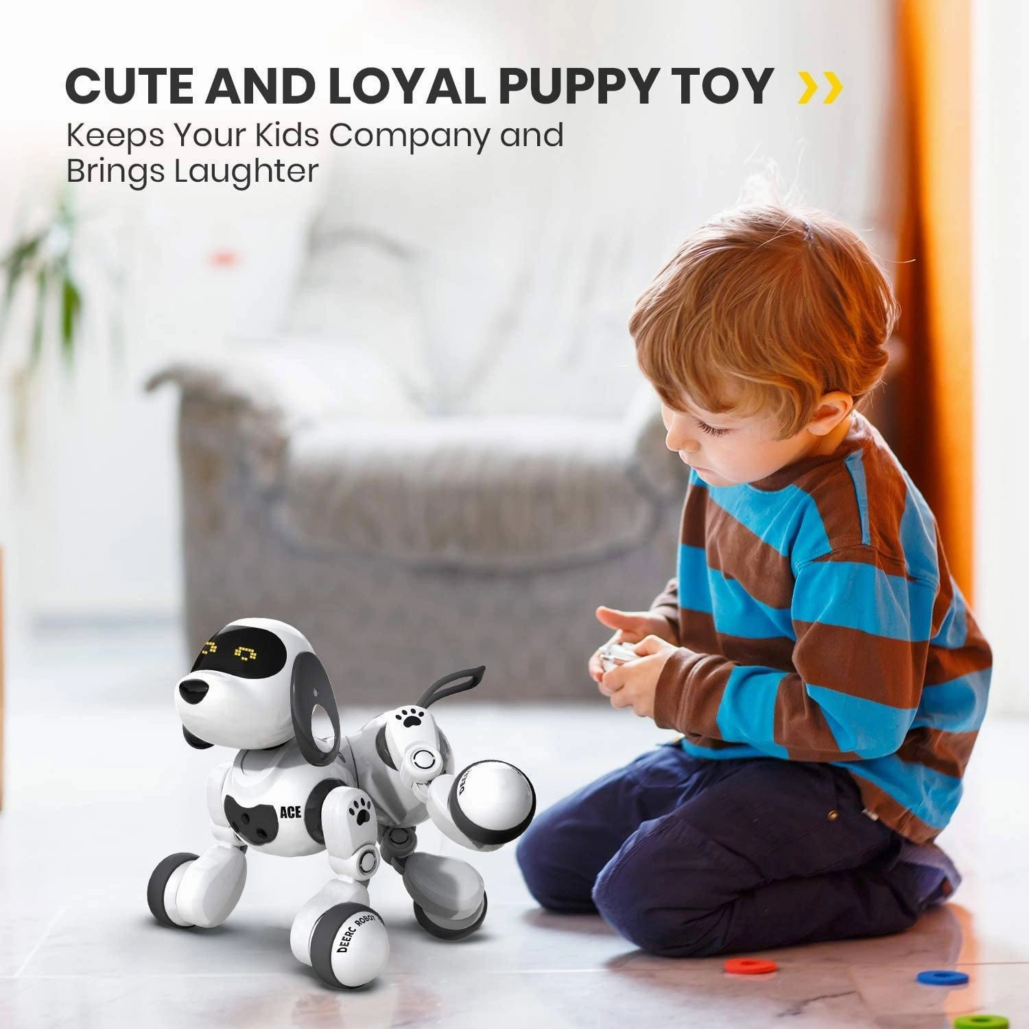 Remote Control Dog Robot Toy for Kids