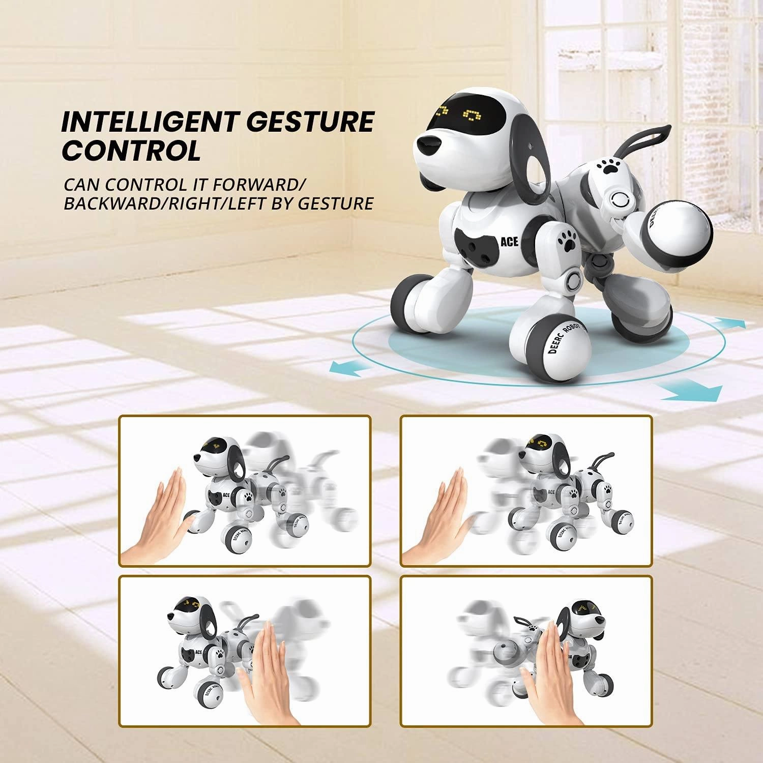 Remote Control Dog Robot Toy for Kids