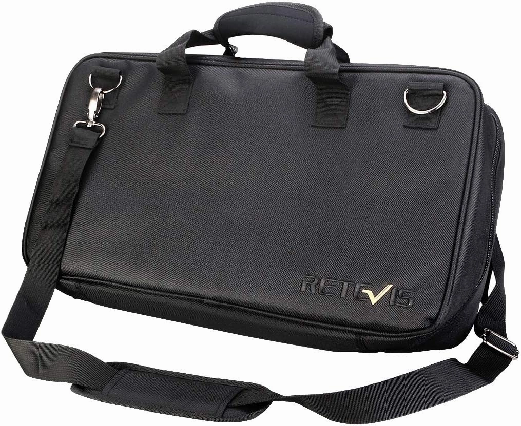 Retevis Two Way Radio Carrying Case, Carrying Pouch Compatible H-777 RT22 RT22S RT21RT68 RT29 Baofeng Motorola Midland pxton Walkie Talkies Outdoor Storage Travel Handbag (1 Pack)
