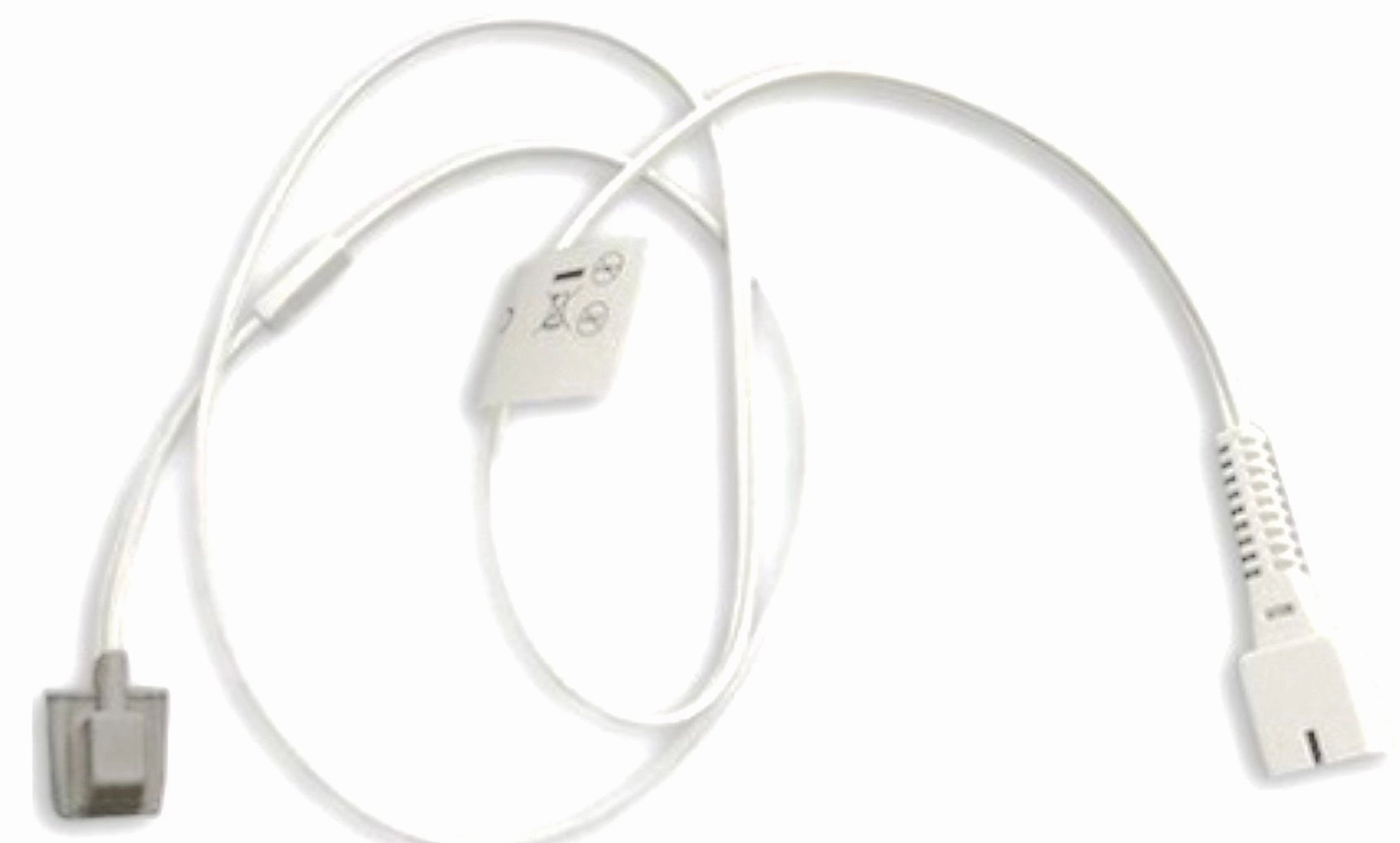 Reusable SpO2 Sensor for Patient Monitor. Silicone Soft-tip Sensor, Pediatric, 1m