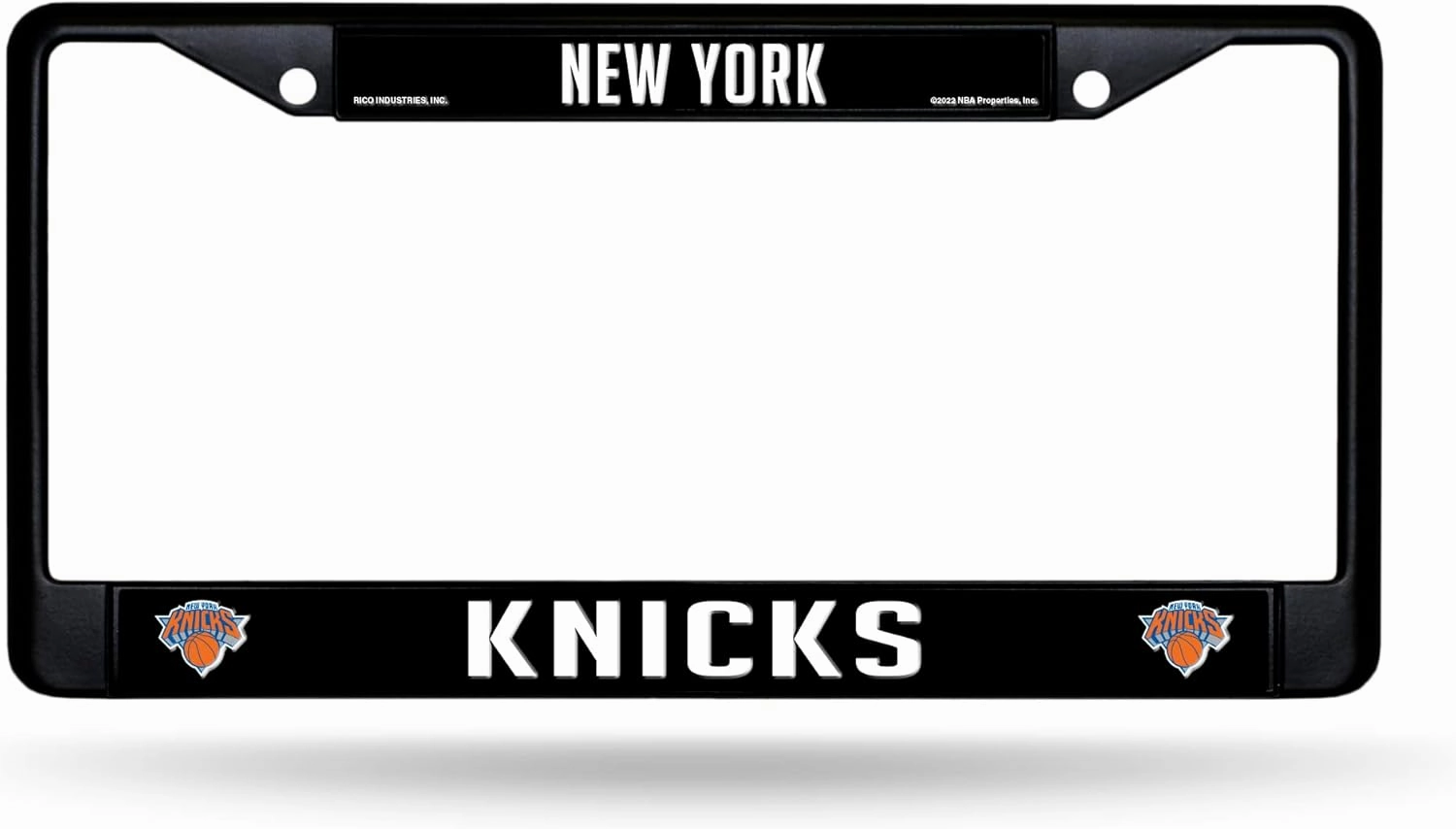 Rico Industries NBA Standard Chrome License Plate Frame