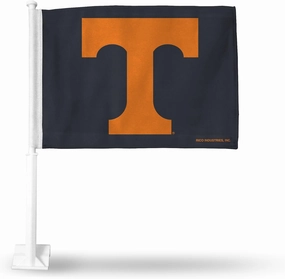 Rico Industries NCAA Tennessee Volunteers Orange Double Sided Car Flag , 16 x 19.5-"
