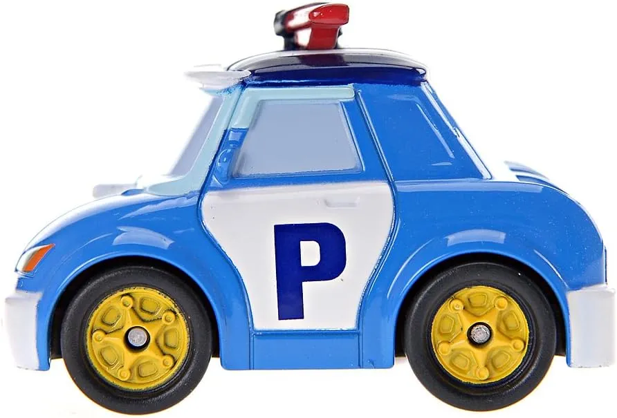 Robocar Poli DIE-CAST Poli Police Car – Metal Vehicle Toy for Toddlers | Birthday & Party Gift for Boys & Girls Ages 1–5