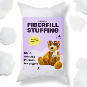 SARANDAVE Fiberfill Stuffing, Polyester Stuffing for Stuffed Animals, Pillow Stuffing, Fiber Fill Stuffing for Crochet, High Resilience Fill - 31.5 Oz 900 Grams