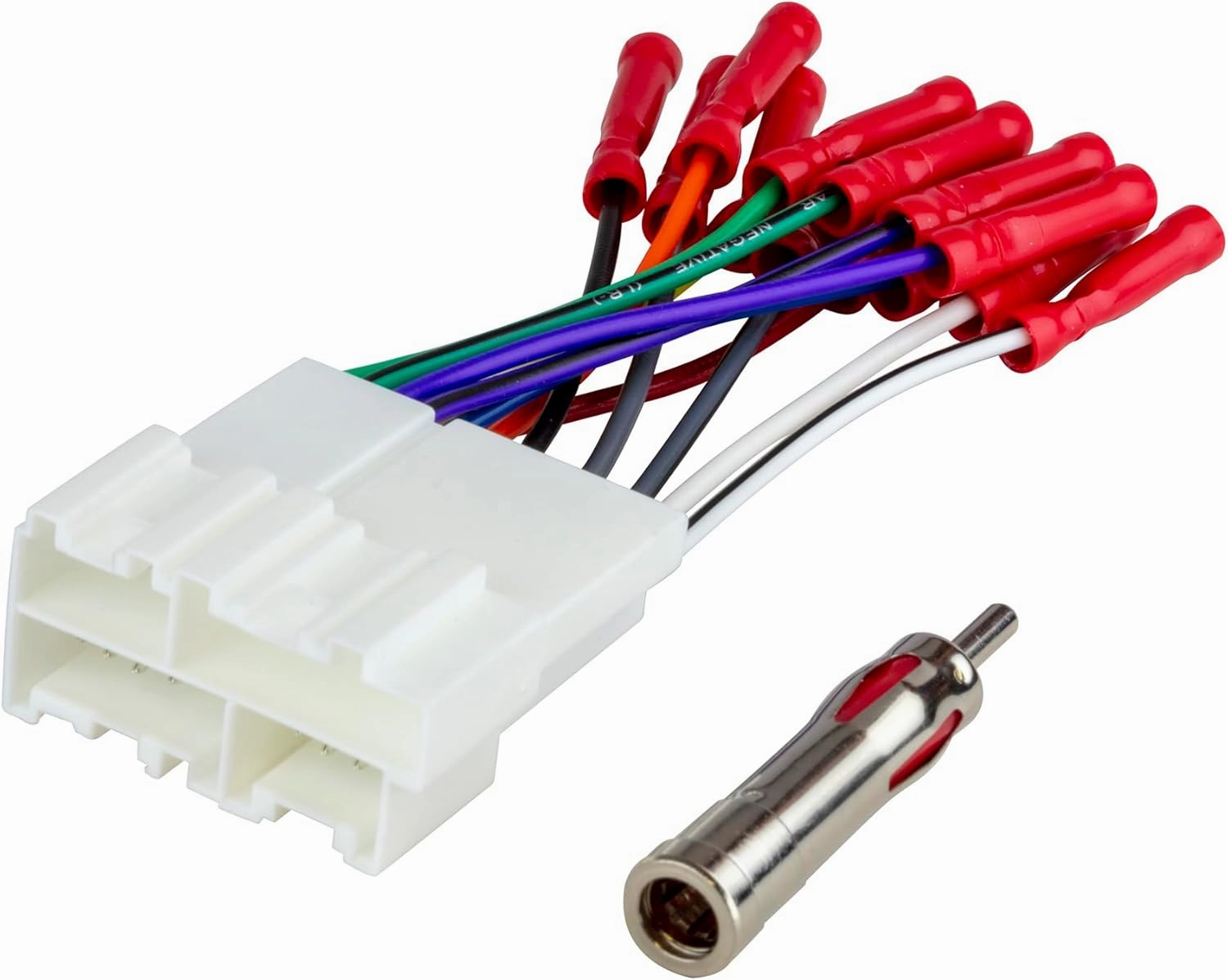 Scosche GM2AB Car Radio Wiring Harness and Antenna Adapter Compatible with Select 1986-05 GM, Buick, Cadillac, Chevy, GMC, Oldsmobile, Pontiac, Saturn Vehicles - Aftermarket Stereo Receiver Wire Kit
