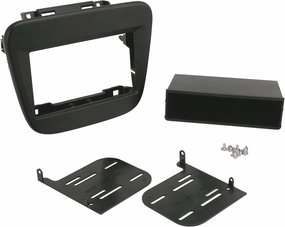 Scosche GM5218B Double DIN or Single DIN with Pocket Radio Install Dash Kit Compatible with Select 2016-2017 Chevy Malibu - Aftermarket Car Stereo Installation Kit - See Fit Guide Image for Vehicles