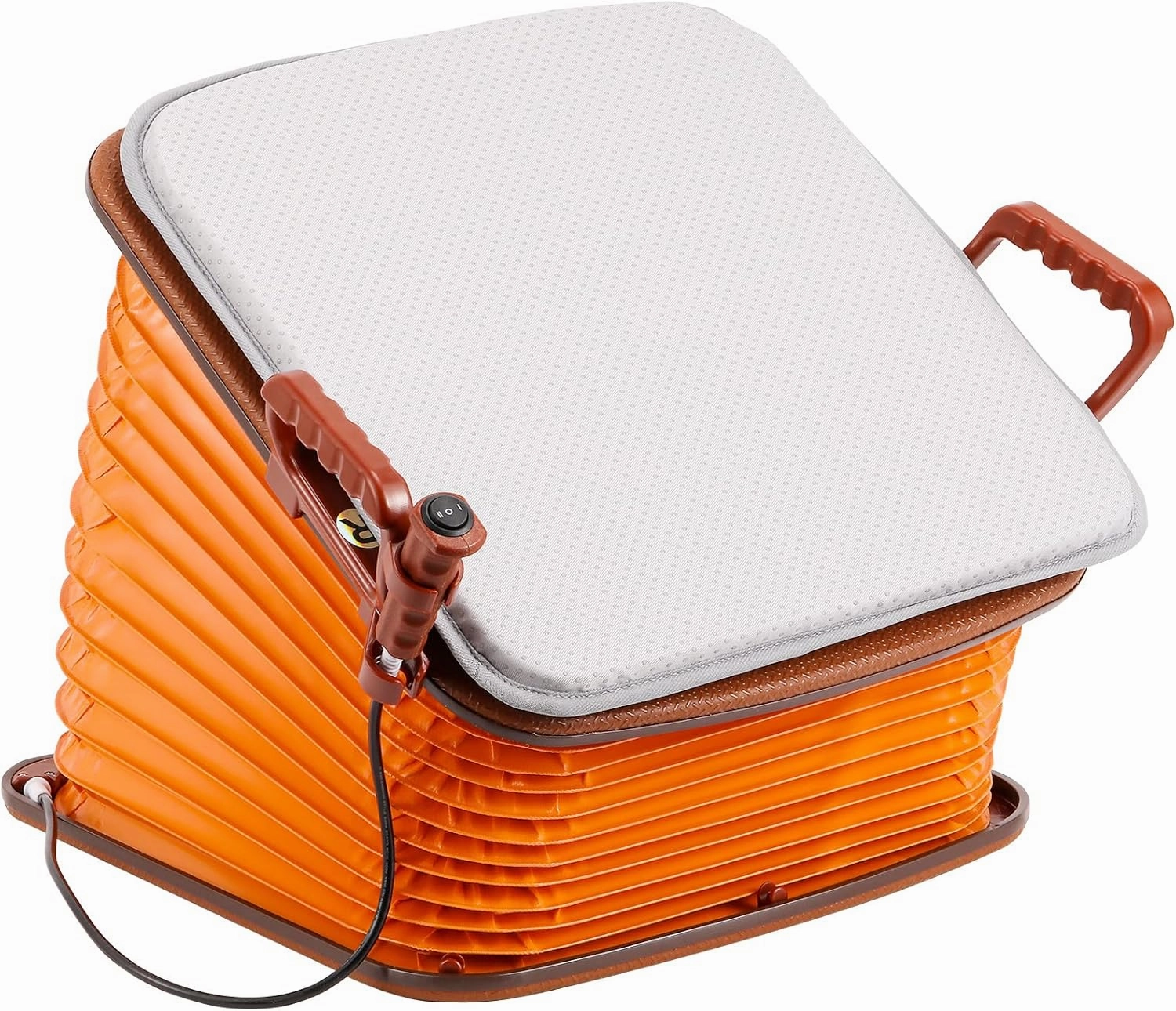 Seat Assist Lifting Cushion for Elderly with Pad, Chair Lift Assist Devices for Seniors Adults with 220lb Weight Capacity Lifting Angle Up to 35°, Portable seat Lift with Button Control