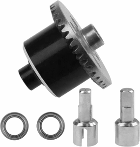 ShareGoo Metal Differential Gear 38T Diff Main Gear Compatible with WLtoys 1/18 184011 A949 A959 A969 A979 K929 RC Car