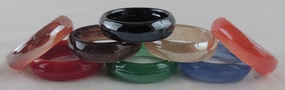 Shiny Band Acrylic Ring