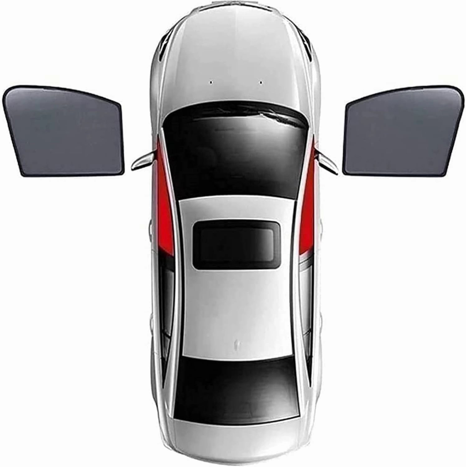 Side Automotive Window Sunshades for Mazda BIANTE, Car Window Shades Magnetic, Sun Heat Blocker and UV Rays Protector, Car Side Window Sun Shades,D-2 Front