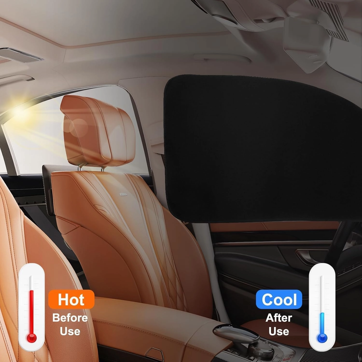 Side Automotive Window Sunshades for Mazda BIANTE, Car Window Shades Magnetic, Sun Heat Blocker and UV Rays Protector, Car Side Window Sun Shades,D-2 Front