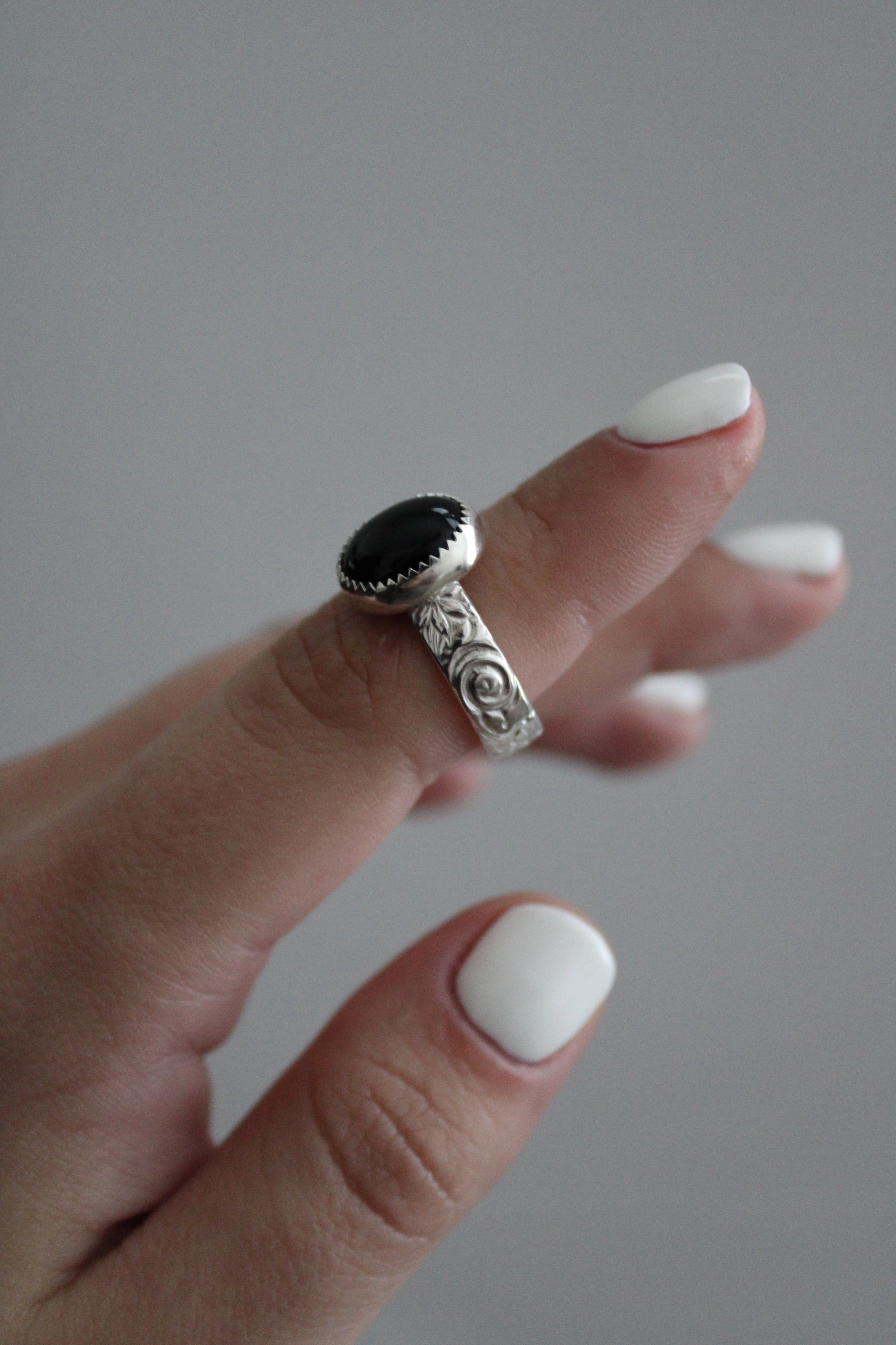 Size 6.5 Onyx Ring