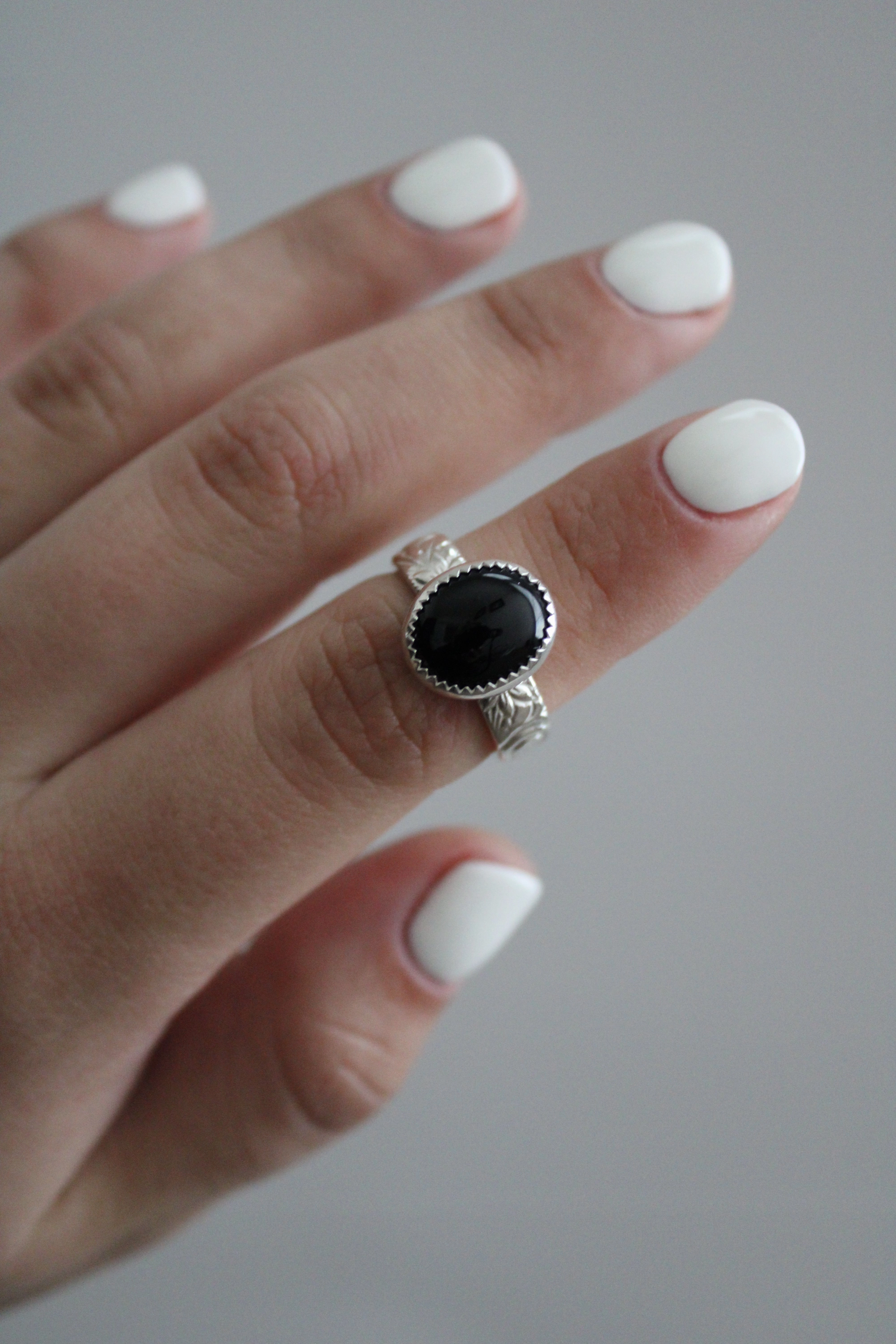 Size 6.5 Onyx Ring