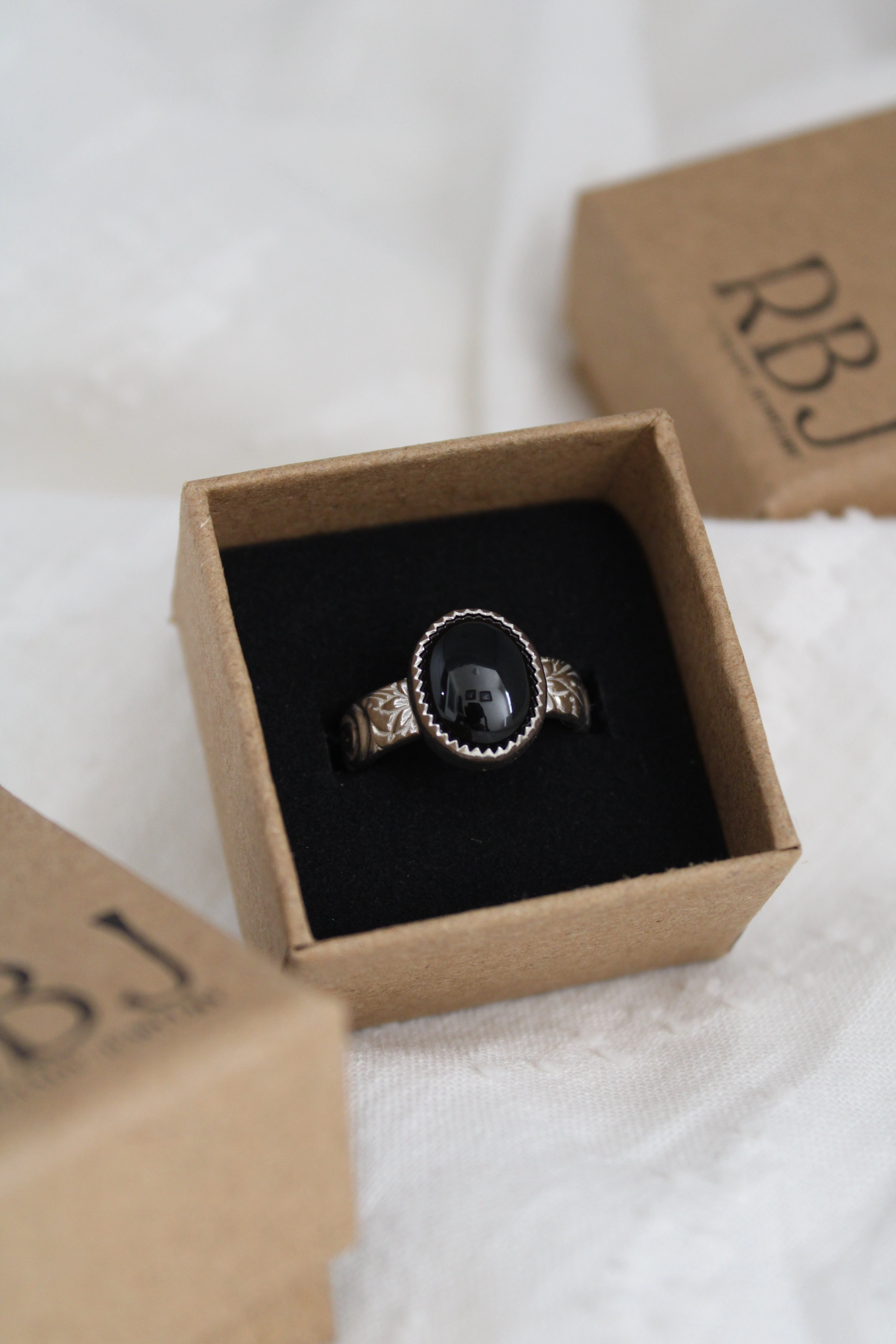 Size 6.5 Onyx Ring