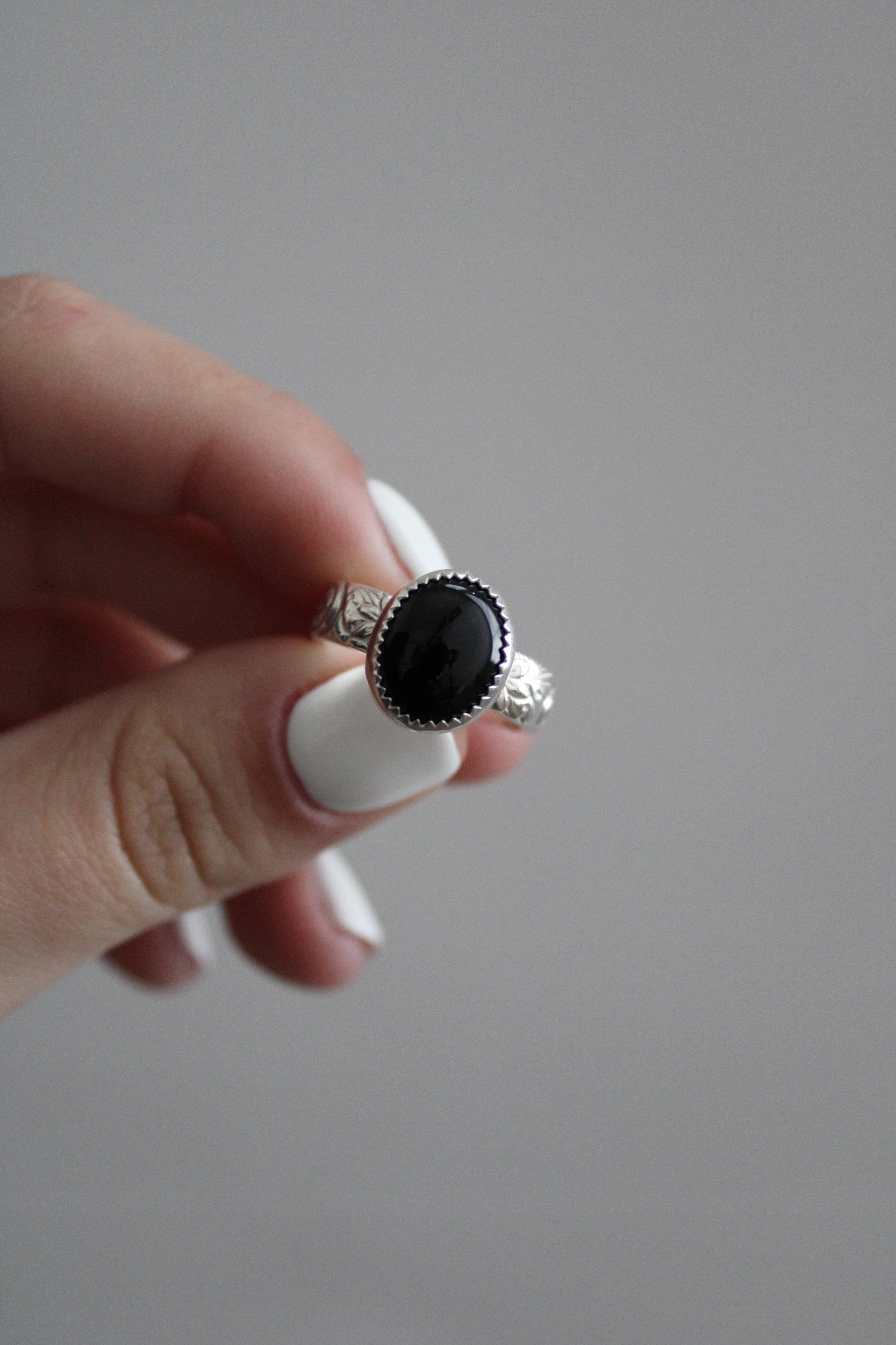 Size 6.5 Onyx Ring