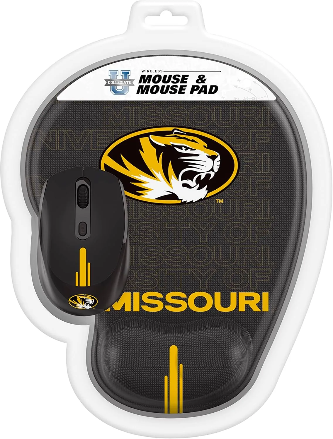 SOAR NCAA Unisex Wireless Mouse and Mouse Pad