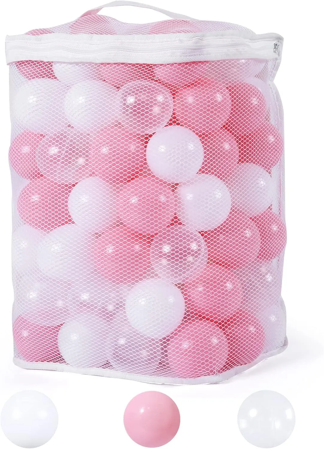 Soft Plastic Ball Pit Balls, 100 200 500pcs Plastic Toy Balls for Kids, Crush Proof Stress Balls for Baby Toddler Birthday Party, Ball Pits Play Tent, Baby Pool Water Toys, Party Decoration