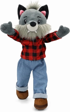 Soft Baby Doll - Plush Rag with 2 Clothing Sets, My First Plush Stuffed Toy for Girls, Boys & Infants, Adorable Companion for 1 Year Old & Up - 18 Inch Werewolf