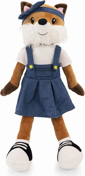 Soft Baby Doll - Plush Rag with 2 Clothing Sets, My First Plush Toy for Girls, Boys & Infants, Stuffed Toy, Adorable Companion for 1 Year Old & Up - 18 Inch Fox