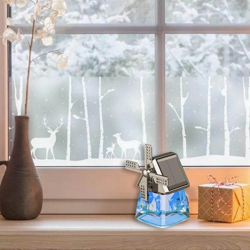 Solar Powered Car Air Freshener - Eco-Friendly Aroma Diffuser