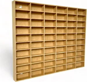 SpaceApe Display Case for Hot Wheels, 1/64 Scale Die-cast Cars, Hot Wheels Matchbox Mini GT and Tarmac Works, Stores up to 60 Cars or Lego Minifigures
