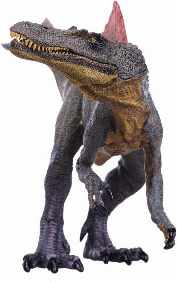 Spinosaurus Dinosaur Action Figure with Moveable Jaw, Dino Toy for Kids Birthday Cake Topper, Home Decoration or Dinos Fans Collection
