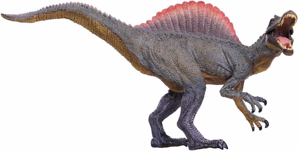 Spinosaurus Dinosaur Action Figure with Moveable Jaw, Dino Toy for Kids Birthday Cake Topper, Home Decoration or Dinos Fans Collection