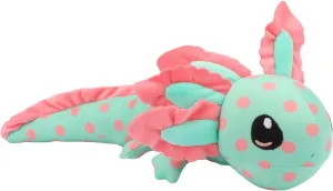 Spotted Mint Green&Pink Axolotl Plush Toy 17.7", Soft & Realistic Stuffed Animal, Adorable Salamander Plushie for Kids & Collectors, Creative Present for Boys Girls Birthday Christmas