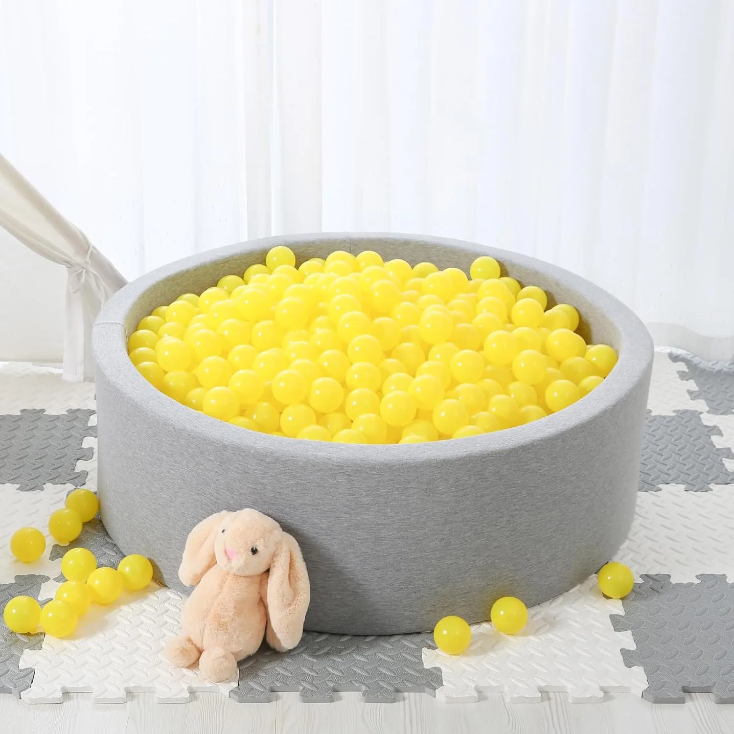 STARBOLO Ball Pit Balls for Kids - 100 170 Pack Crush Proof Plastic Refill Balls for Ball Pit, 2.2 Inch Bright Colors Phthalate and BPA Free for Toddlers Pool