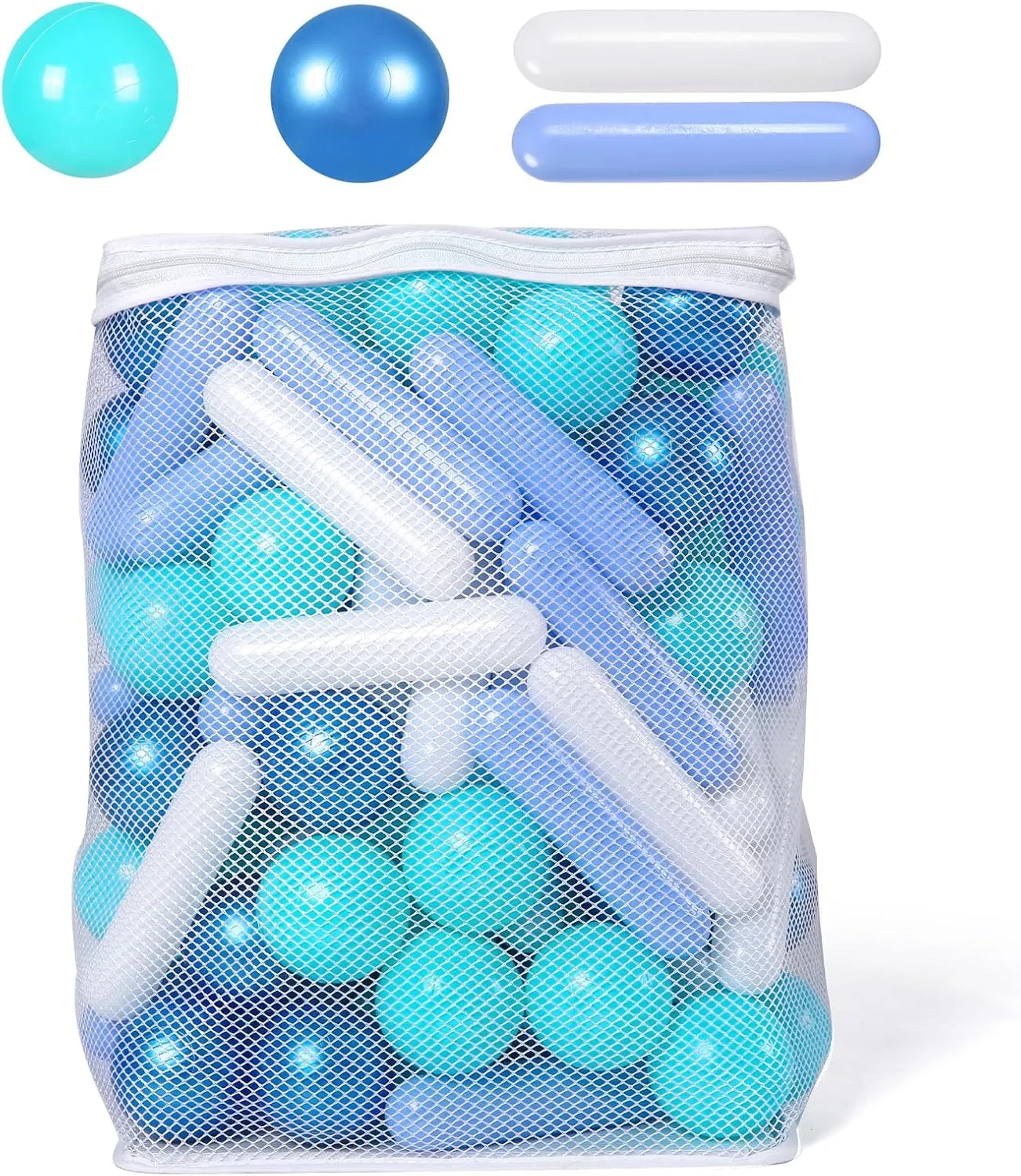 STARBOLO Ball Pit Balls for Kids -120pcs Crush Proof Plastic Toy Balls for Toddler Ball Pit, Ball Pit Play Tent, Baby Pool Water Toys, Christmas Party Decoration, Photo Props