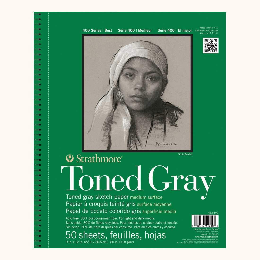 Strathmore 400 Toned Grey Journal