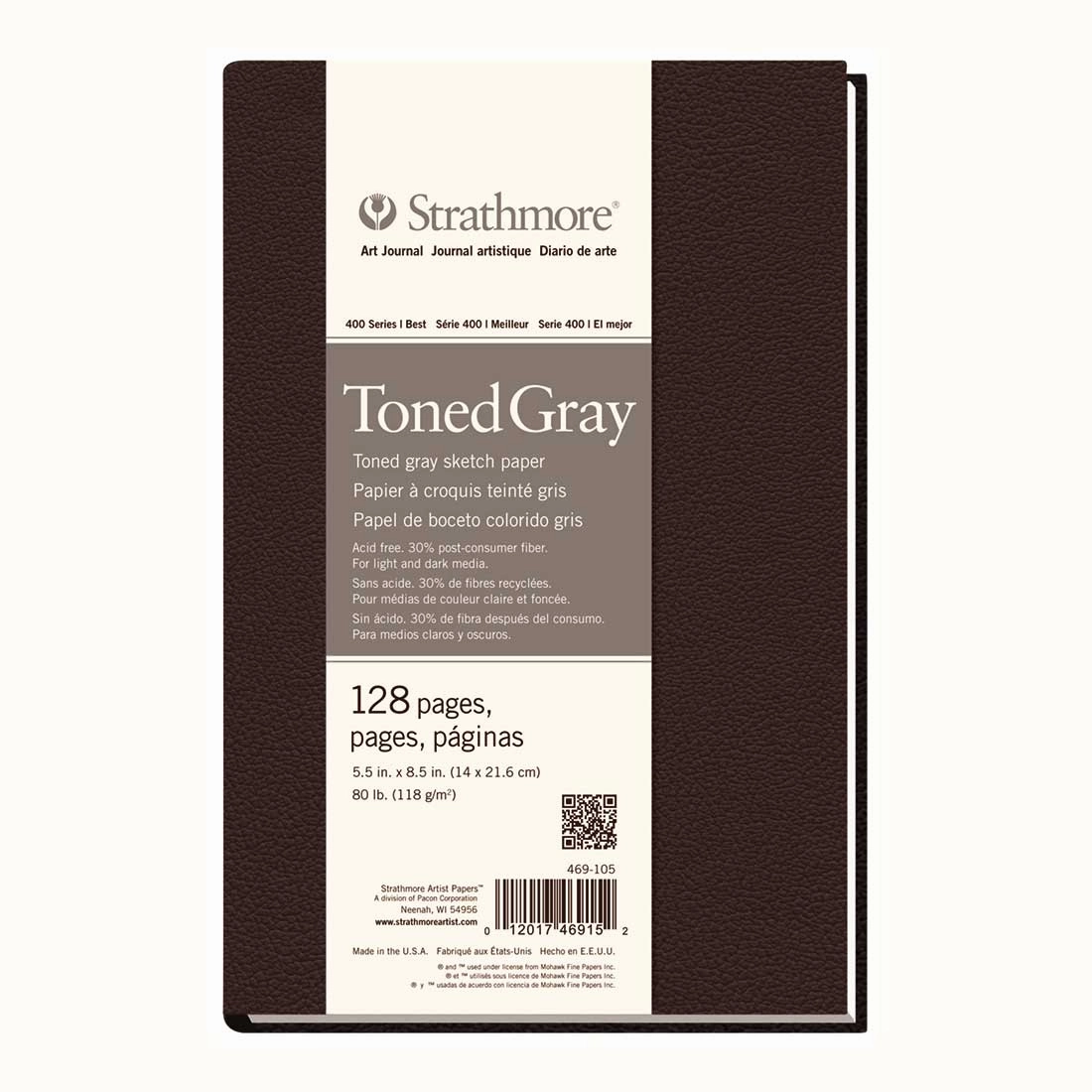 Strathmore 400 Toned Grey Journal