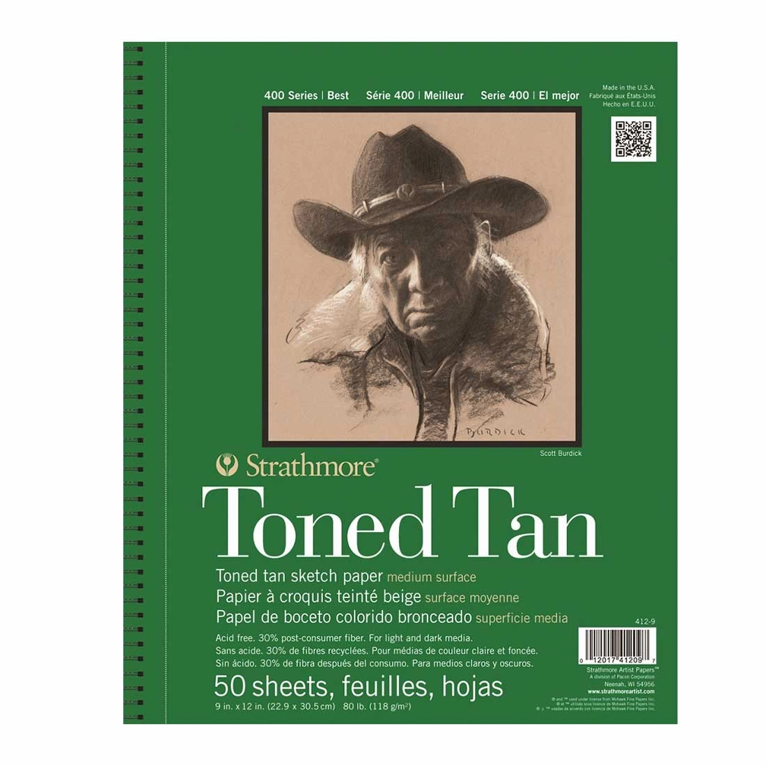 Strathmore 400 Toned Tan Journal