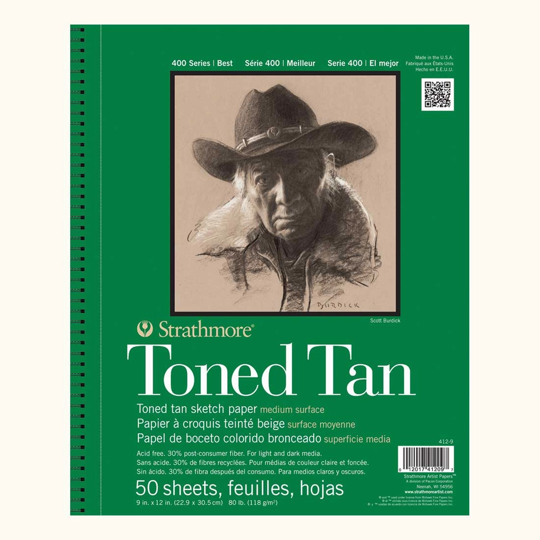 Strathmore 400 Toned Tan Journal