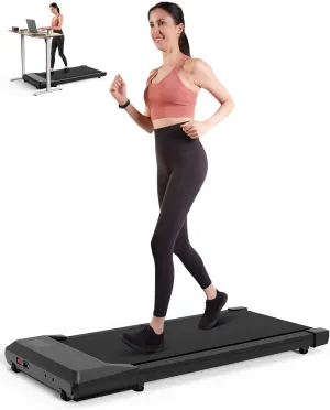 SupeRun Walking Pad, Under Desk Treadmill, 3 in 1 Portable Treadmill with Remote Control LED Display, 2.5 HP Quiet Walking Jogging Machine for Office Home Use, 250 Lbs Capacity