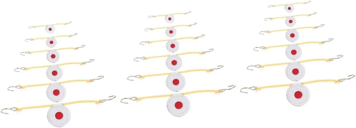 SUPVOX 2 Sets Bullseye Bag Super Fiber Portable White