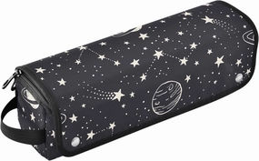 susiyo Space Planets Doodle Comets Stars Hair Tools Travel Bag for Curling Iron Hair Care Accessories Storage Pouch Womens Essentials