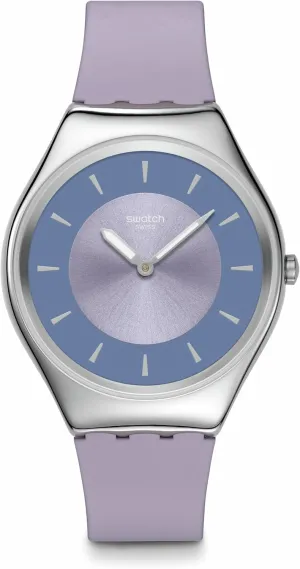 Swatch Unisex Casual Watch Purple Stainless Steel Quartz LYRICALLY Lavender