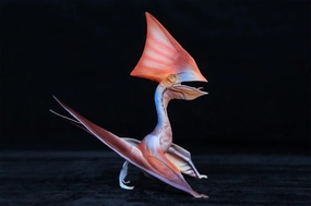 Tapejara Figure Pterosauria Scientific Art Model Pterodactyl Dinosaur Realistic Animal Decoration