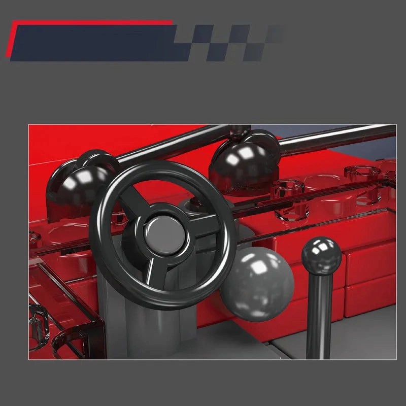 Tech Mini Wrangler Speed Car Champions Bricks Toy