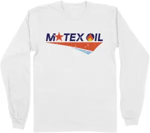 TeesAndTankYou Motex Oil Logo Long Sleeve Shirt Unisex