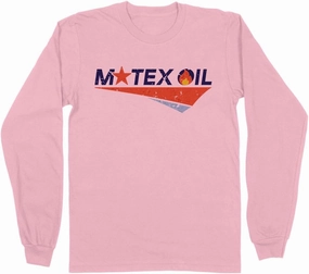 TeesAndTankYou Motex Oil Logo Long Sleeve Shirt Unisex