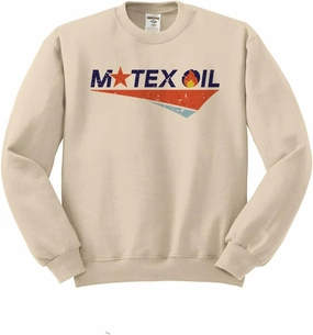 TeesAndTankYou Motex Oil Logo Sweatshirt Unisex