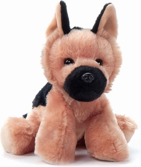 The Petting Zoo German Shepherd Dog Stuffed Animal Plushie, Gifts for Kids, Dog Plush Toy 9 inches