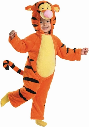 Tigger Deluxe Two-Sided Plush Jumpsuit Costume - 12-18 Months
