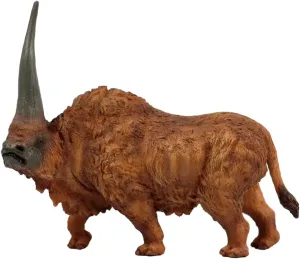 TNG Elasmotherium Figure Rhinoceratidae Rhinoceros PVC Animal Model Collection Realistic Prehistoric Animal Wonderful Decoration Gift for Adult