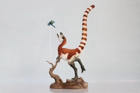 TNG Sinosauropteryx Model Compsognathus Dinosaur Figure Animal Collection Limited Decor Gift