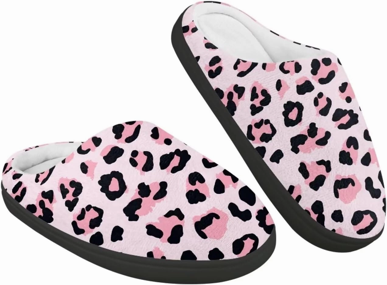 Toddler Kids Warm Cozy Cotton Shoes Soft Plush House Slippers Winter Non Slip Indoor Flannel Fuzzy Slippers US 9-15